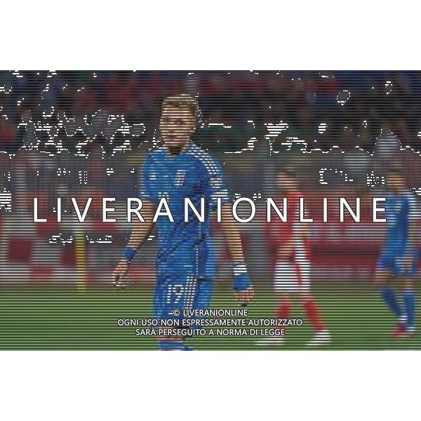 Mateo Retegui (Italy) during the EURO 2024 qualifying football match between Malta vs Italy on March 26, 2023 at the Stadium Ta\'Qali in Malta, foto Emmanuele Mastrodonato/ag. Aldo Liverani sas