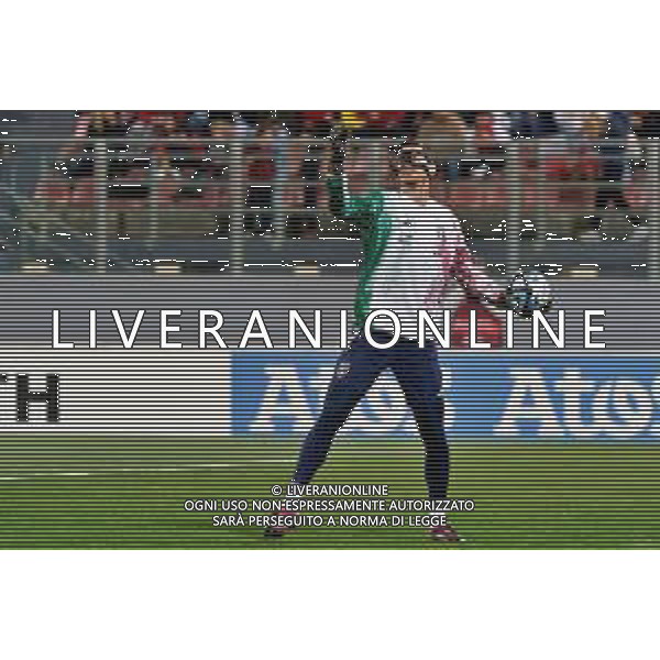 Alex Meret (Italy) during the EURO 2024 qualifying football match between Malta vs Italy on March 26, 2023 at the Stadium Ta\'Qali in Malta, foto Emmanuele Mastrodonato/ag. Aldo Liverani sas