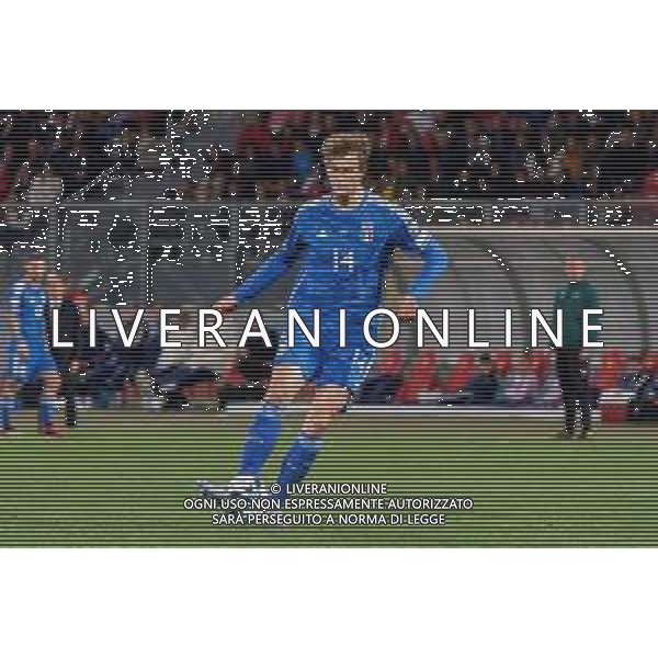Giorgio Scalvini (Italy) during the EURO 2024 qualifying football match between Malta vs Italy on March 26, 2023 at the Stadium Ta\'Qali in Malta, foto Emmanuele Mastrodonato/ag. Aldo Liverani sas