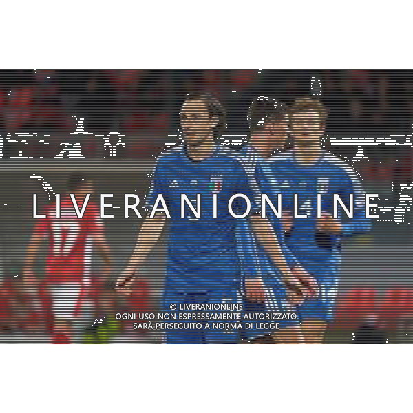 Matteo Darmian (Italy) during the EURO 2024 qualifying football match between Malta vs Italy on March 26, 2023 at the Stadium Ta\'Qali in Malta, foto Emmanuele Mastrodonato/ag. Aldo Liverani sas