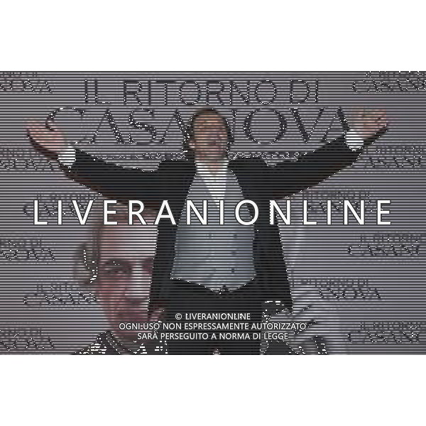 TVRG Photocall Il Ritorno di Casanova nella foto Walter Leonardi Milano 28-03-2023 Photocall in occasione della premiere del film Il Ritorno di Casanova foto Roberto Garavaglia/ag. Aldo Liverani sas/ AGENZIA ALDO LIVERANI SAS