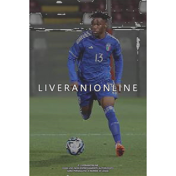 27-03-2023 REGGIO CALABRIA STADIO ORESTE GRANILLO UNDER 21 AMICHEVOLE ITALIA VS UCRAINA IN FOTO DESTINY UDOGIE ITALIA ©PASQUALE GARREFFA / AGENZIA ALDO LIVERANI SAS