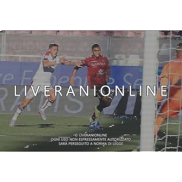 18.03..2023 REGGIO CALABRIA STADIO ORESTE GRANILLO. CAMPIONATO NAZIONALE SERIE B REGGINA VS CAGLIARI IN FOTO RIGOBERTO RIVAS REGGINA E GABRIELE ZAPPA CAGLIARI ©PASQUALE GARREFFA / AGENZIA ALDO LIVERANI SAS