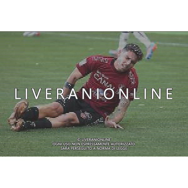 18.03..2023 REGGIO CALABRIA STADIO ORESTE GRANILLO. CAMPIONATO NAZIONALE SERIE B REGGINA VS CAGLIARI IN FOTO BRUTTO INFORTUNIO PER EMANUELE CICERELLI REGGINA ©PASQUALE GARREFFA / AGENZIA ALDO LIVERANI SAS