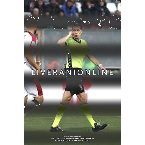 18.03..2023 REGGIO CALABRIA STADIO ORESTE GRANILLO. CAMPIONATO NAZIONALE SERIE B REGGINA VS CAGLIARI IN FOTO ARBITRO GIOVANNI AYROLDI ©PASQUALE GARREFFA / AGENZIA ALDO LIVERANI SAS