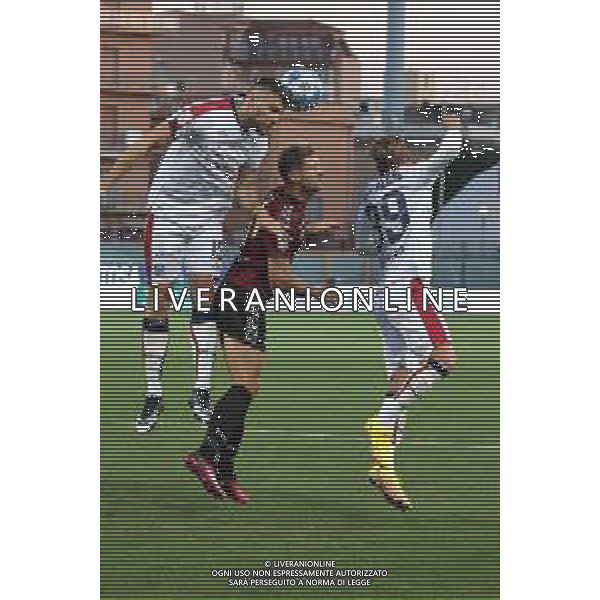 18.03..2023 REGGIO CALABRIA STADIO ORESTE GRANILLO. CAMPIONATO NAZIONALE SERIE B REGGINA VS CAGLIARI IN FOTO GIORGIO ALTARE CAGLIARI E GABRIELE GORI REGGINA ©PASQUALE GARREFFA / AGENZIA ALDO LIVERANI SAS