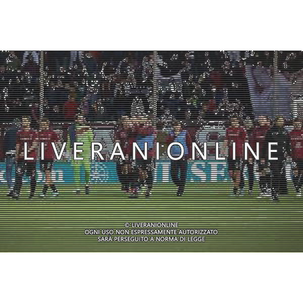 18.03..2023 REGGIO CALABRIA STADIO ORESTE GRANILLO. CAMPIONATO NAZIONALE SERIE B REGGINA VS CAGLIARI IN FOTO DELUSIONE REGGINA A FINE GARA ©PASQUALE GARREFFA / AGENZIA ALDO LIVERANI SAS