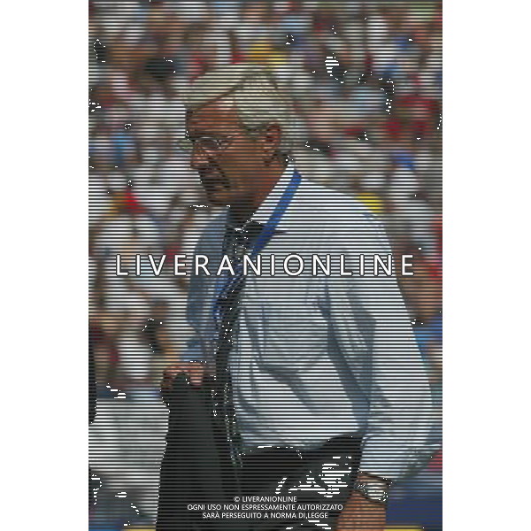 NEW YORK 3/08/2003 SUPERCOPPA ITALIANA NELLA FOTO LIPPI MARCELLO FOTO ALDO LIVERANI