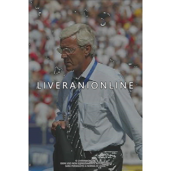 NEW YORK 3/08/2003 SUPERCOPPA ITALIANA NELLA FOTO LIPPI MARCELLO FOTO ALDO LIVERANI