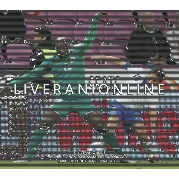 Ginevra 16/11/2005 Italia - Costa d\'Avorio amichevole nazionale nella foto Dindane e del piero alessandro ph luzzani/agenzia aldo liverani