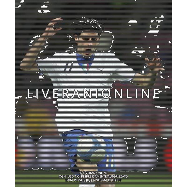 Ginevra 16/11/2005 Italia - Costa d\'Avorio amichevole nazionale nella foto vincenzo iaquinta ph luzzani/agenzia aldo liverani