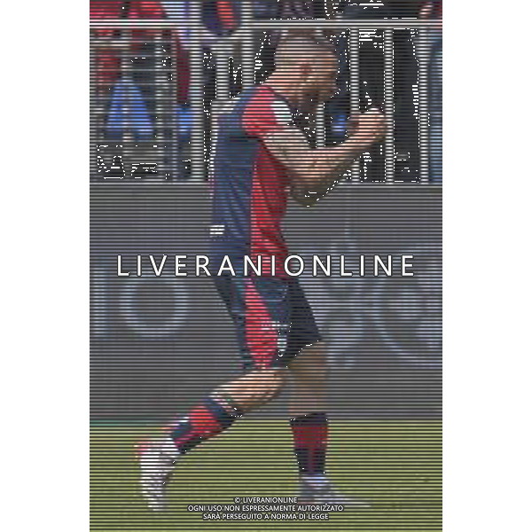 1-4-2023. Cagliari Calcio-F.C. Sudtirol AltoAdige. 30° giornata serie BKT 2022/2023, stadio Unipol Domus Cagliari. Foto Salvatore Moi/Aldo Liverani s.a.s. Nella foto: Gol ed esultanta in casa, del Cagliari Calcio contro F.C. Sudtirol Alto Adige allo stadio Unipol Domuis di Cagliari. Segna: Marco Mancosu Cagliari gol annullato. Nella foto Nahitan Nandez Cagliari ©MOI / AGENZIA ALDO LIVERANI SAS