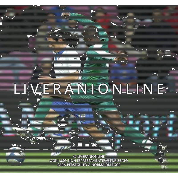 Ginevra 16/11/2005 Italia - Costa d\'Avorio amichevole nazionale nella foto mauro german camoranesi ph andry/agenzia aldo liverani