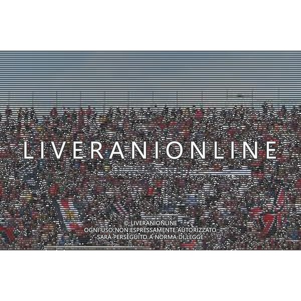 1-4-2023. Cagliari Calcio-F.C. Sudtirol AltoAdige. 30° giornata serie BKT 2022/2023, stadio Unipol Domus Cagliari. Foto Salvatore Moi/Aldo Liverani s.a.s. Nella foto: Sconvolts, tifosi del Cagliari Calcio in curva nord dello stadio Unipol Domus di Cagliari. ©MOI SALVATORE / AGENZIA ALDO LIVERANI SAS