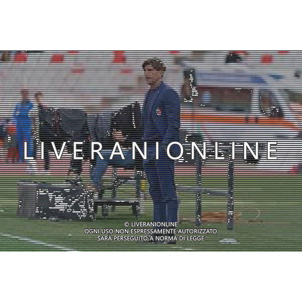 coach Michele Mignani (SSC Bari) during the Italian soccer Serie B match SSC Bari vs Benevento Calcio on April 1, 2023 at the San Nicola stadium in Bari, Italy. Photo by Emmanuele Mastrodonato/ag. Aldo Liverani sas / AGENZIA ALDO LIVERANI SAS