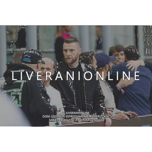 MILAN SKRINIAR E FEDERICO DIMARCO IN TRIBUNA - INTER vs FIORENTINA Campionato Calcio Serie A TIM 01.04.2023 ©PAOLO GIAMPIETRI / AGENZIA ALDO LIVERANI SAS