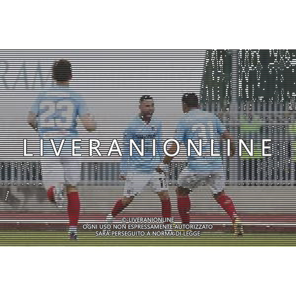 ZCP Imolese - Rimini Campionato di calcio Serie C girone B 01/04/2023 nella foto: esultanza Piscitella Gianmario(Rimini fc) dopo il goal ©Claudio Zamagni/ AGENZIA ALDO LIVERANI SAS