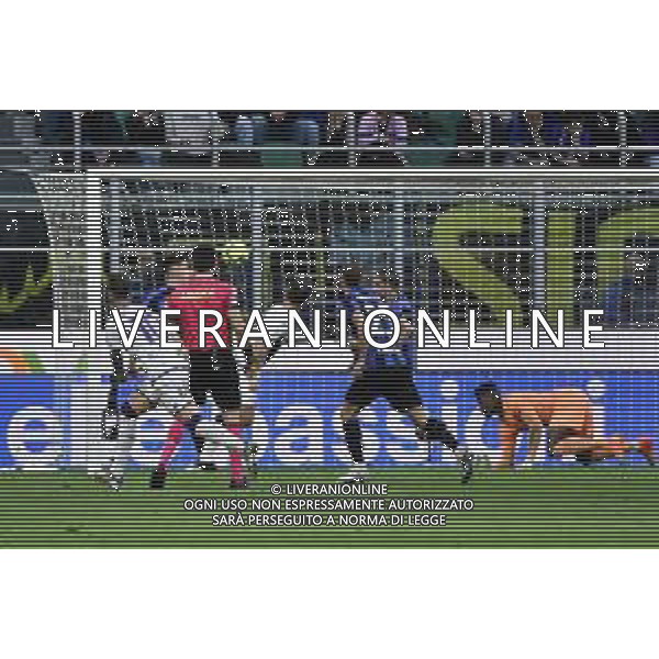 Giacomo Bonaventura (Fiorentina) segna il gol dell\'1 a 0 Inter vs Fiorentina Milano 01-04-2023 Stadio Giuseppe Meazza - San Siro Campionato Serie A TIM - 28a giornata foto Roberto Garavaglia/ag. Aldo Liverani sas/ AGENZIA ALDO LIVERANI SAS