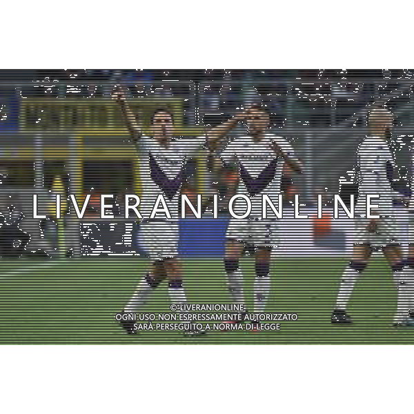 Giacomo Bonaventura (Fiorentina) esulta dopo il gol dell\'1 a 0 Inter vs Fiorentina Milano 01-04-2023 Stadio Giuseppe Meazza - San Siro Campionato Serie A TIM - 28a giornata foto Roberto Garavaglia/ag. Aldo Liverani sas/ AGENZIA ALDO LIVERANI SAS