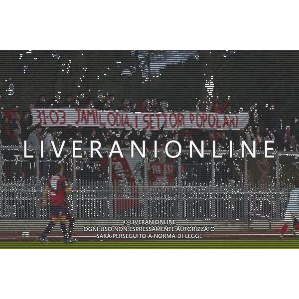 ZCP Imolese - Rimini Campionato di calcio Serie C girone B 01/04/2023 nella foto: striscione dei tifosi contro il sindaco di rimini ©Claudio Zamagni/ AGENZIA ALDO LIVERANI SAS