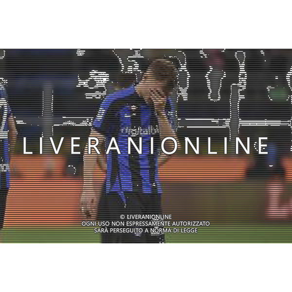 delusione Nicolo\' Barella (Inter) Inter vs Fiorentina Milano 01-04-2023 Stadio Giuseppe Meazza - San Siro Campionato Serie A TIM - 28a giornata foto Roberto Garavaglia/ag. Aldo Liverani sas/AGENZIA ALDO LIVERANI SAS