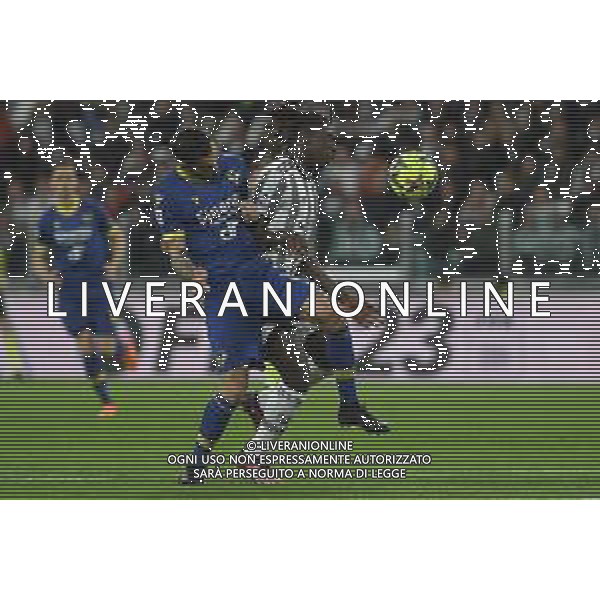 TVMV-Torino 01.04.2023 Allianz Stadium ©Manuela Viganti/Agenzia Aldo Liverani Juventus vs Hellas Verona Campionato Calcio Serie A TIM 2022/2023 28a giornata Nella foto: moise kean e federico ceccherini ©VIGANTI / AGENZIA ALDO LIVERANI SAS