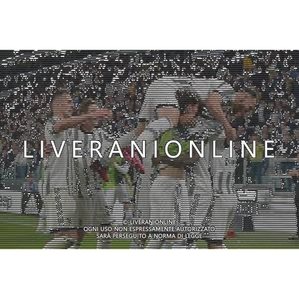 TVMV-Torino 01.04.2023 Allianz Stadium ©Manuela Viganti/Agenzia Aldo Liverani Juventus vs Hellas Verona Campionato Calcio Serie A TIM 2022/2023 28a giornata Nella foto: esultanza juventus dopo il gol di moise kean ©VIGANTI / AGENZIA ALDO LIVERANI SAS