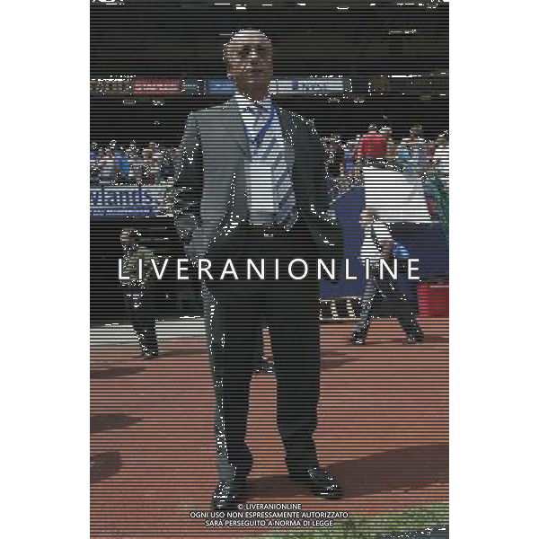 NEW YORK 3/08/2003 SUPERCOPPA ITALIANA NELLA FOTO LUCIANO MOGGI FOTO ALDO LIVERANI