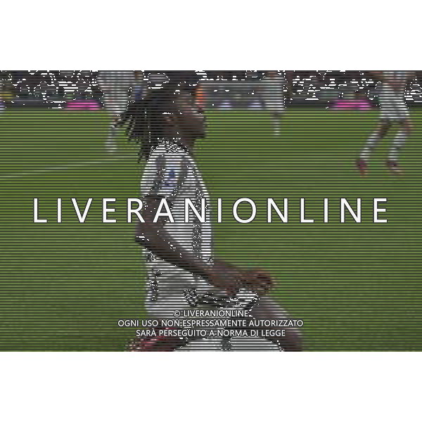 TVMV-Torino 01.04.2023 Allianz Stadium ©Manuela Viganti/Agenzia Aldo Liverani Juventus vs Hellas Verona Campionato Calcio Serie A TIM 2022/2023 28a giornata Nella foto: esultanza moise kean dopo il gol ©VIGANTI / AGENZIA ALDO LIVERANI SAS