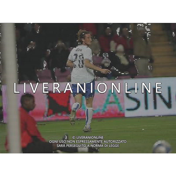 Ginevra 16/11/2005 Italia - Costa d\'Avorio amichevole nazionale nella foto esultanza dopo il gol di diana stefano aimo ph andry/agenzia aldo liverani