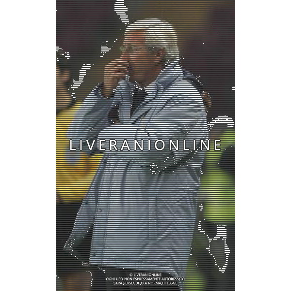 Ginevra 16/11/2005 Italia - Costa d\'Avorio amichevole nazionale nella foto marcello lippi ph andry/agenzia aldo liverani