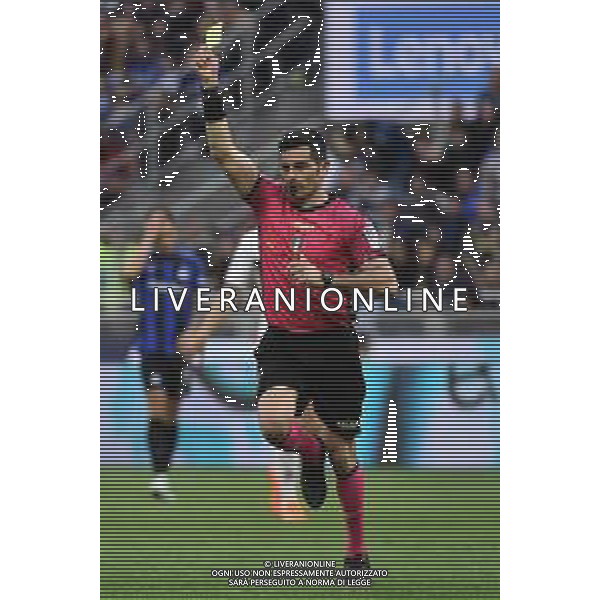 l\'arbitro Fabio Maresca di Napoli Inter vs Fiorentina Milano 01-04-2023 Stadio Giuseppe Meazza - San Siro Campionato Serie A TIM - 28a giornata foto Roberto Garavaglia/ag. Aldo Liverani sas