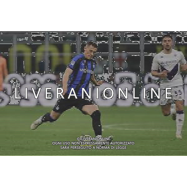 Kristjan Asllani (Inter) Inter vs Fiorentina Milano 01-04-2023 Stadio Giuseppe Meazza - San Siro Campionato Serie A TIM - 28a giornata foto Roberto Garavaglia/ag. Aldo Liverani sas