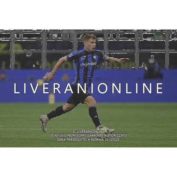 Nicolo\' Barella (Inter) Inter vs Fiorentina Milano 01-04-2023 Stadio Giuseppe Meazza - San Siro Campionato Serie A TIM - 28a giornata foto Roberto Garavaglia/ag. Aldo Liverani sas