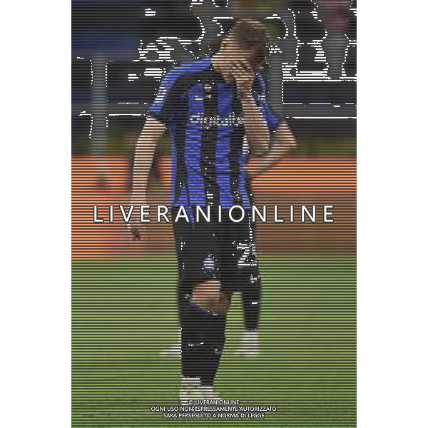 Nicolo\' Barella (Inter) Inter vs Fiorentina Milano 01-04-2023 Stadio Giuseppe Meazza - San Siro Campionato Serie A TIM - 28a giornata foto Roberto Garavaglia/ag. Aldo Liverani sas