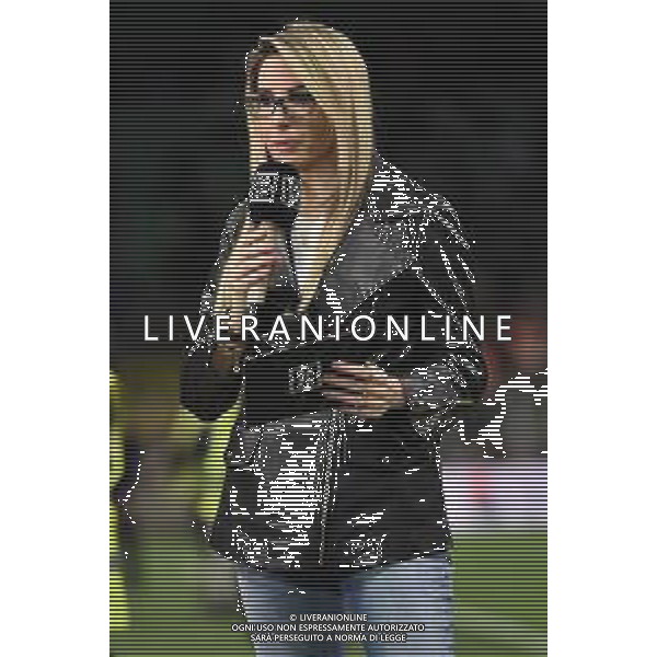 Giorgia Rossi giornalista di DAZN Inter vs Fiorentina Milano 01-04-2023 Stadio Giuseppe Meazza - San Siro Campionato Serie A TIM - 28a giornata foto Roberto Garavaglia/ag. Aldo Liverani sas
