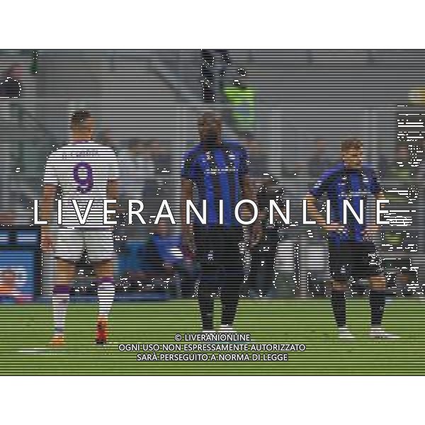 ROMELU LUKAKU E NICOLO\' BARELLA - INTER vs FIORENTINA Campionato Calcio Serie A TIM 01.04.2023 ©PAOLO GIAMPIETRI / AGENZIA ALDO LIVERANI SAS