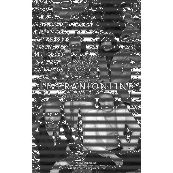 RETROSPETTIVA \'EQUIPE 84\' COMPLESSO MUSICALE NELLA FOTO VICTOR SOGLIANI, MAURIZIO MANDELLI, FRANCO CECCARELLI E MIKE SHEPSTONE COMPONENTI DEL GRUPPO DEL 1970 ©Archivio Giovanni Liverani / AGENZIA ALDO LIVERANI SAS
