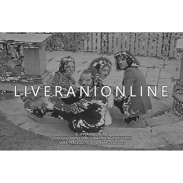 RETROSPETTIVA \'EQUIPE 84\' COMPLESSO MUSICALE NELLA FOTO VICTOR SOGLIANI, MAURIZIO MANDELLI, FRANCO CECCARELLI E MIKE SHEPSTONE COMPONENTI DEL GRUPPO DEL 1970 ©Archivio Giovanni Liverani / AGENZIA ALDO LIVERANI SAS