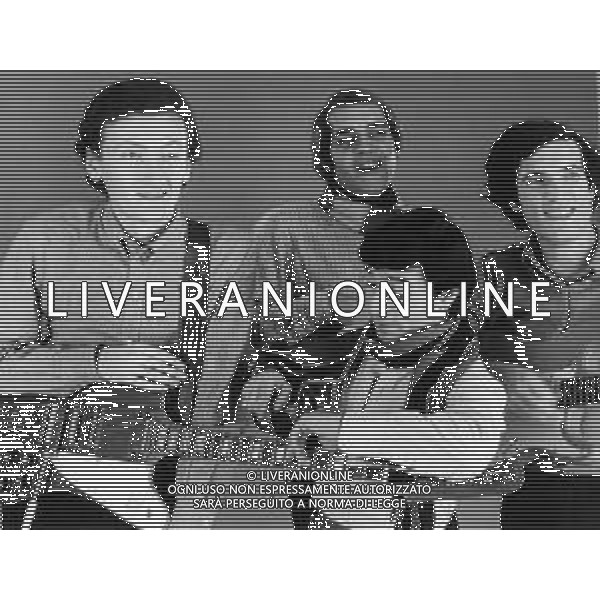 RETROSPETTIVA DEL COMPLESSO MUSICALE \'EQUIPE 84\' NELLA FOTO VICTOR SOGLIANI, ALFIO CANTARELLA, FRANCO CECCARELLI E MAURIZIO VANDELLI COMPONENTI DEL GRUPPO ANNI \'60 ©Archivio Giovanni Liverani / AGENZIA ALDO LIVERANI SAS