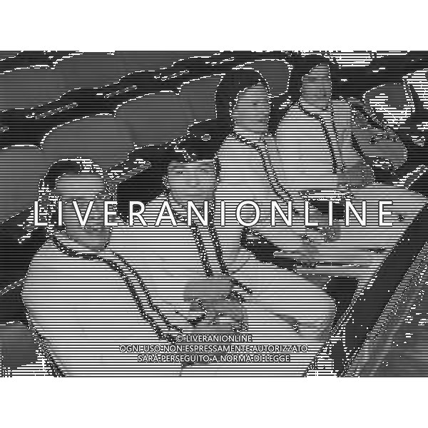 RETROSPETTIVA DEL COMPLESSO MUSICALE \'EQUIPE 84\' NELLA FOTO VICTOR SOGLIANI, ALFIO CANTARELLA, FRANCO CECCARELLI E MAURIZIO VANDELLI COMPONENTI DEL GRUPPO ANNI \'60 ©Archivio Giovanni Liverani / AGENZIA ALDO LIVERANI SAS