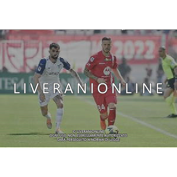 TVRG Elseid Hysaj (Lazio) e Patrick Ciurria (Monza) Monza vs Lazio Monza 02-04-2023 U-Power Stadium Campionato Serie A TIM - 28a giornata foto Roberto Garavaglia/ag. Aldo Liverani sas/ AGENZIA ALDO LIVERANI SAS