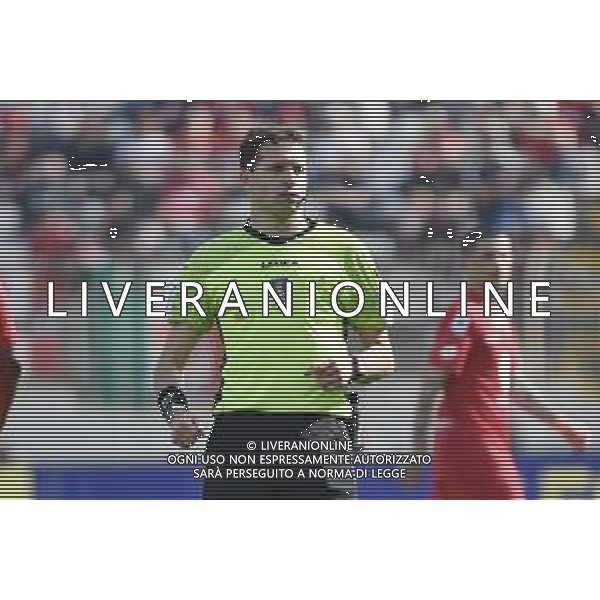 TVRG l\'arbitro Matteo Marcenaro di Genova Monza vs Lazio Monza 02-04-2023 U-Power Stadium Campionato Serie A TIM - 28a giornata foto Roberto Garavaglia/ag. Aldo Liverani sas/ AGENZIA ALDO LIVERANI SAS