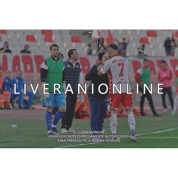 Mirco Antenucci (SSC Bari) celebrates after scoring a goal during the Italian soccer Serie B match SSC Bari vs Benevento Calcio on April 1, 2023 at the San Nicola stadium in Bari, Italy. Photo by Emmanuele Mastrodonato/ag. Aldo Liverani sas