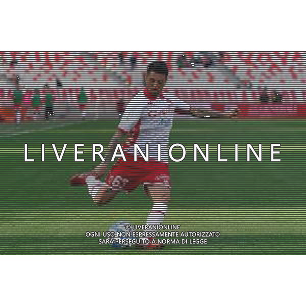 Nicola Bellomo (SSC Bari) during the Italian soccer Serie B match SSC Bari vs Benevento Calcio on April 1, 2023 at the San Nicola stadium in Bari, Italy. Photo by Emmanuele Mastrodonato/ag. Aldo Liverani sas