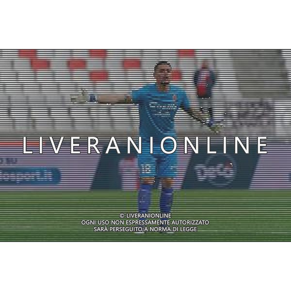 Elia Caprile (SSC Bari) during the Italian soccer Serie B match SSC Bari vs Benevento Calcio on April 1, 2023 at the San Nicola stadium in Bari, Italy. Photo by Emmanuele Mastrodonato/ag. Aldo Liverani sas