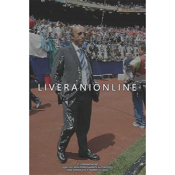 NEW YORK 3/08/2003 SUPERCOPPA ITALIANA NELLA FOTO MOGGI LUCIANO FOTO ALDO LIVERANI