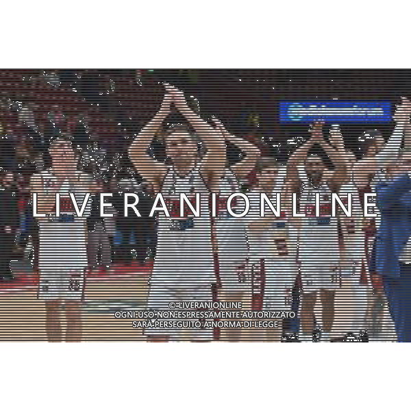 © TVRG esultanza finale Venezia EA7 Emporio Armani Milano vs Umana Reyer Venezia Assago (MI) 02-04-2023 Mediolanum Forum Campionato Serie A UnipolSai - 24a giornata foto Roberto Garavaglia/ag. Aldo Liverani sas/ AGENZIA ALDO LIVERANI SAS