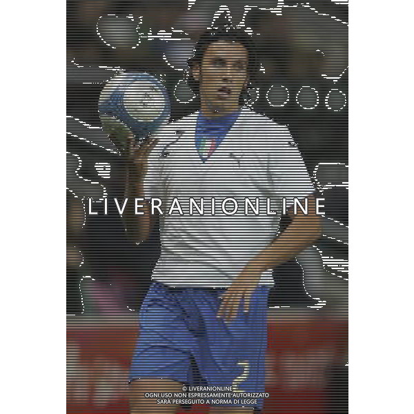 Ginevra (CH) 15-11-2005 amichevole nazionale italiana calcio italia-costa d\' avorio 1:1 nella foto zaccardo cristian ph marco luzzani /ag aldo liverani s.a.s.