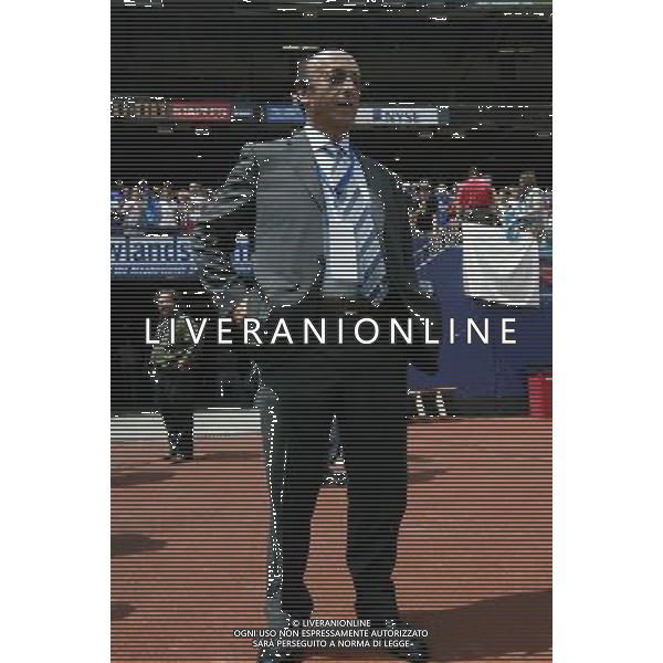NEW YORK 3/08/2003 SUPERCOPPA ITALIANA NELLA FOTO MOGGI LUCIANO FOTO ALDO LIVERANI